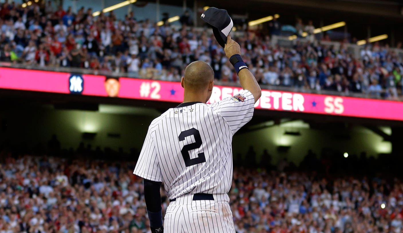 Derek Jeter, SS, New York Yankees and Mike Trout, OF, Los Angeles