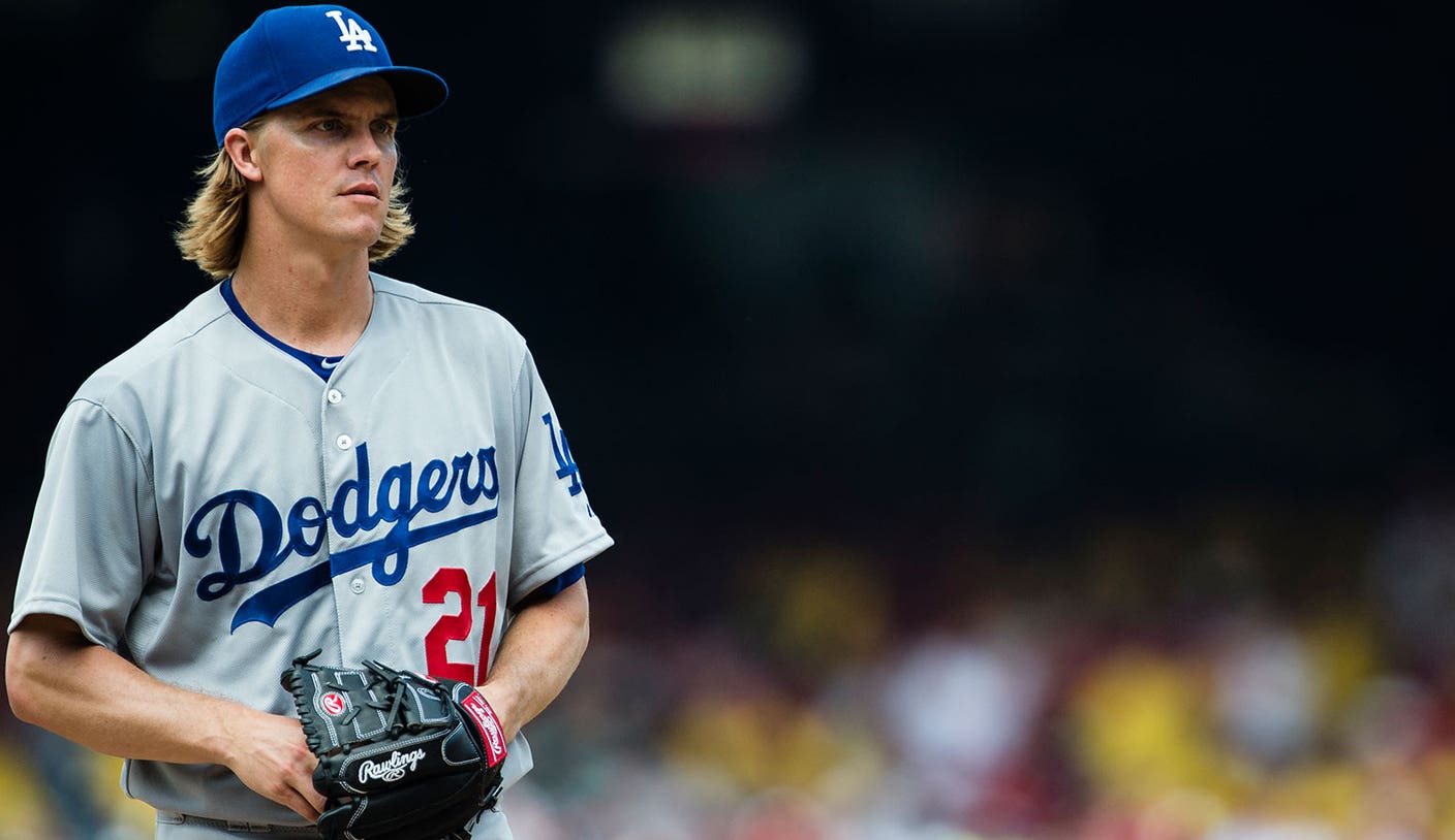 Dodgers' Greinke puts scoreless streak on hold for birth of child