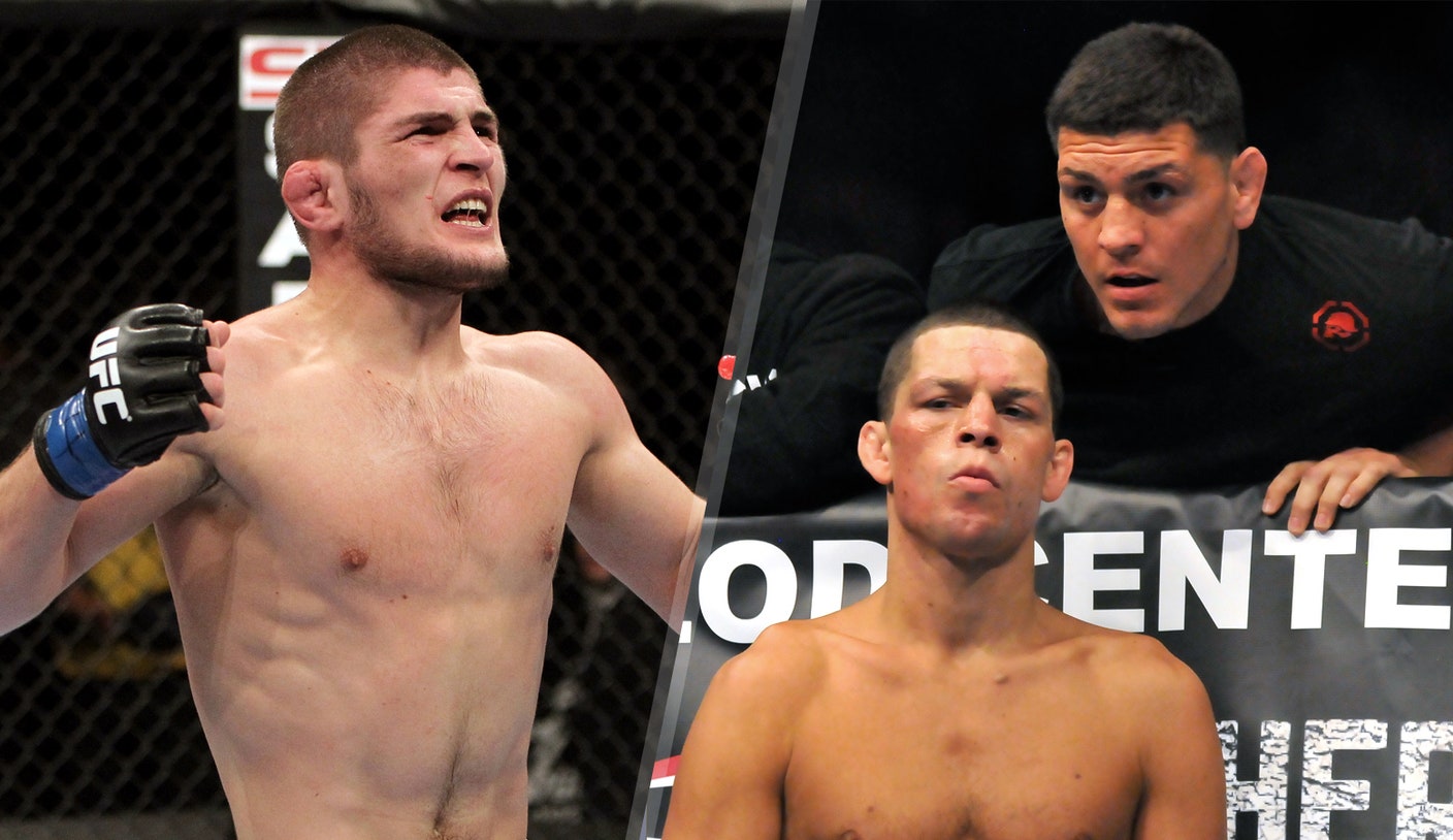 Khabib Nurmagomedov and Diaz brothers get into brawl in Las Vegas