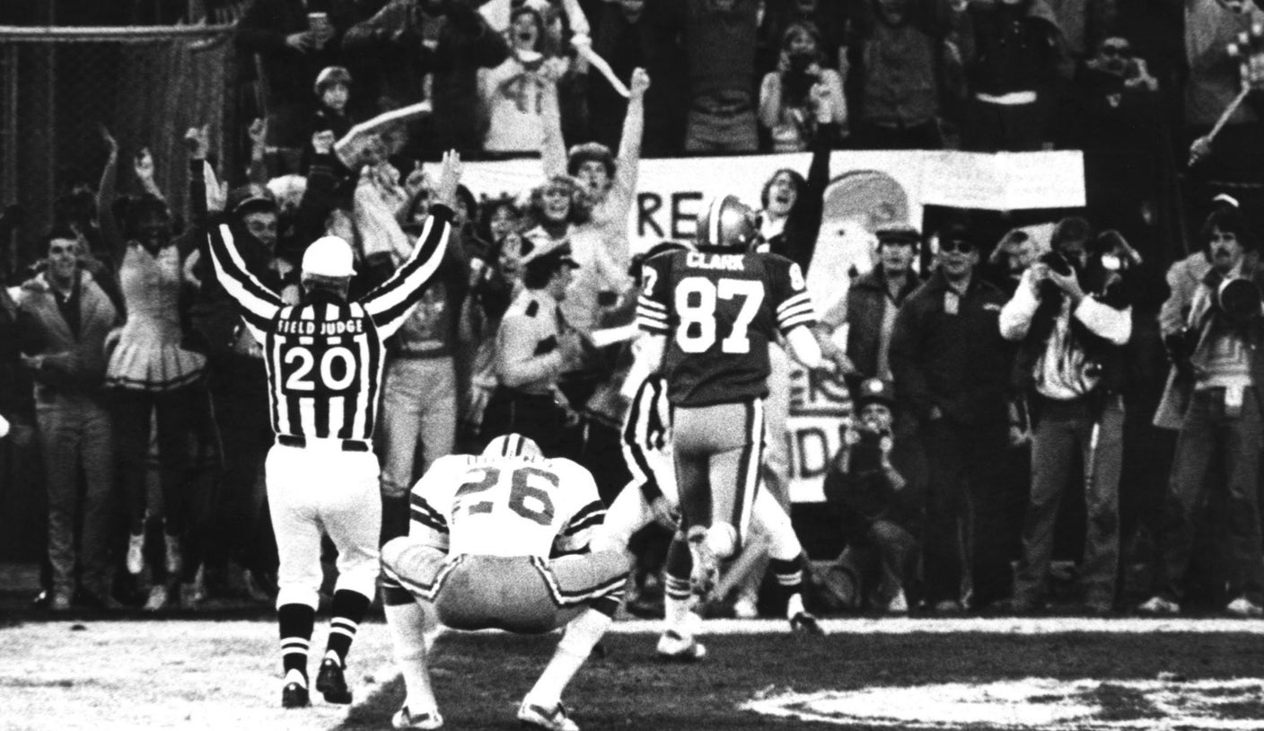 The Catch Joe Montana / Dwight Clark 49ers NFC -   Denmark