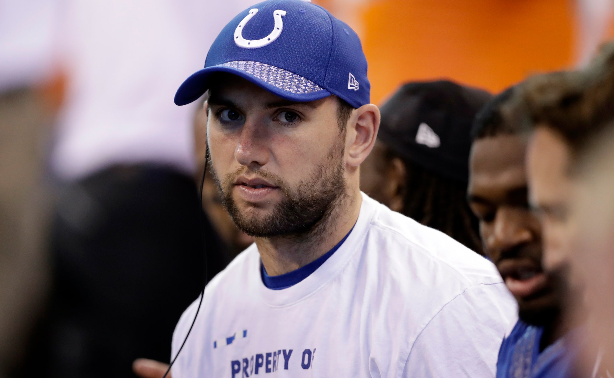 Colts' Pagano: Luck 'making progress' with rehab in Europe | FOX Sports