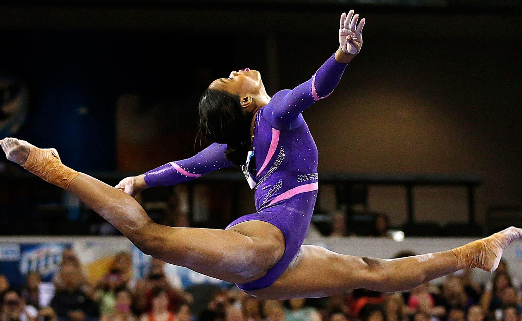 Olympic gymnastics champ Gabby Douglas second in U.S. championships