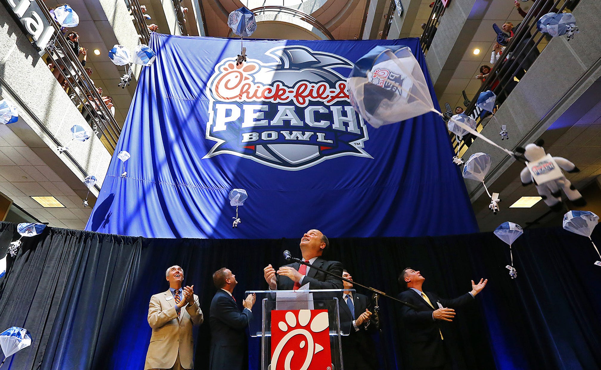 Rebranded ChickfilA Peach Bowl has sights on hosting title game FOX