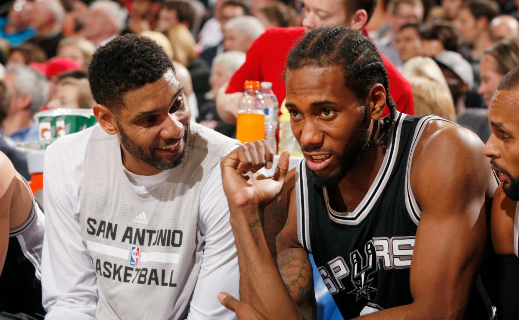 tim duncan and kawhi leonard