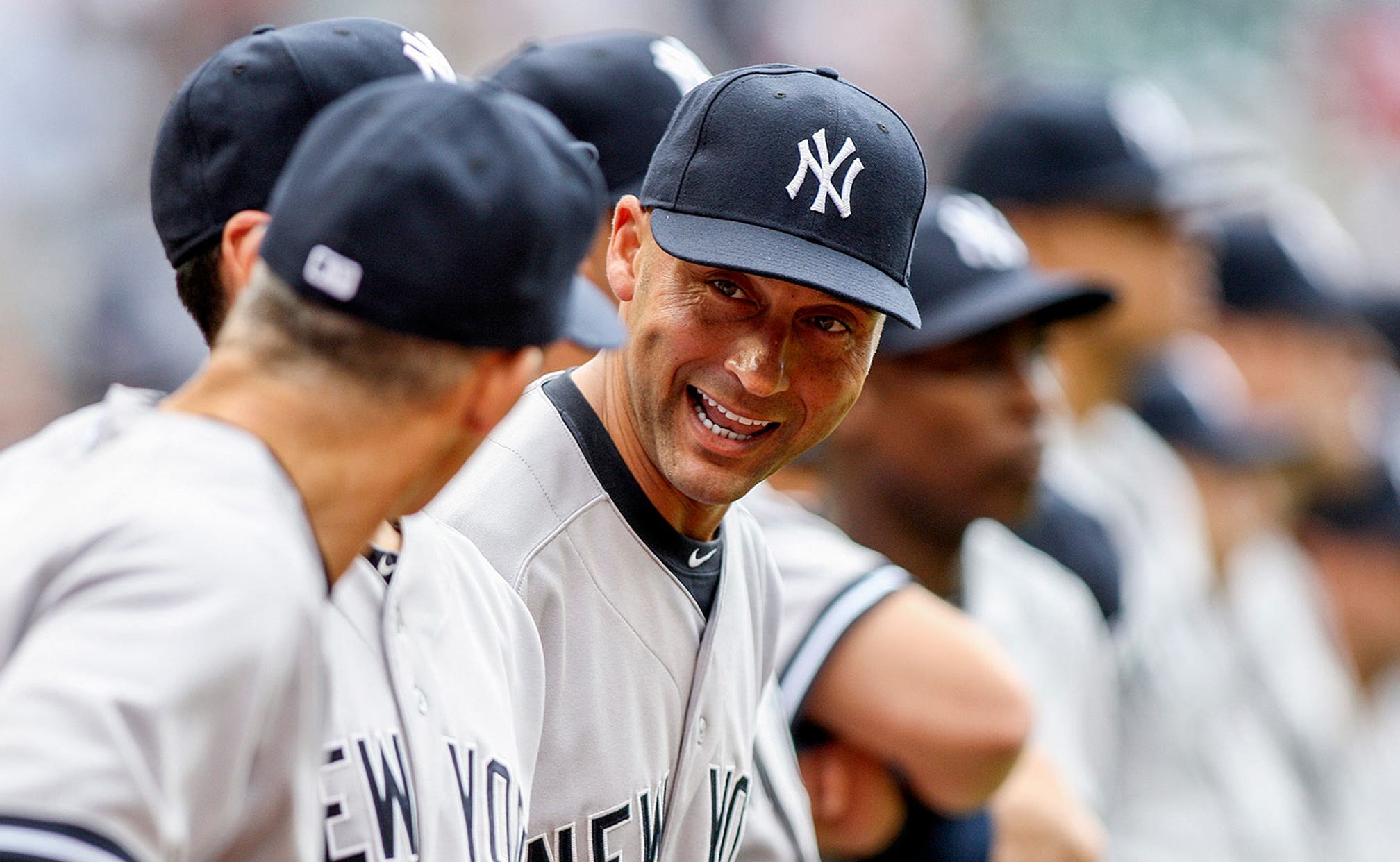 Astros Give Jeter Interesting Cowboy Boots Golf Clubs More Fox Sports