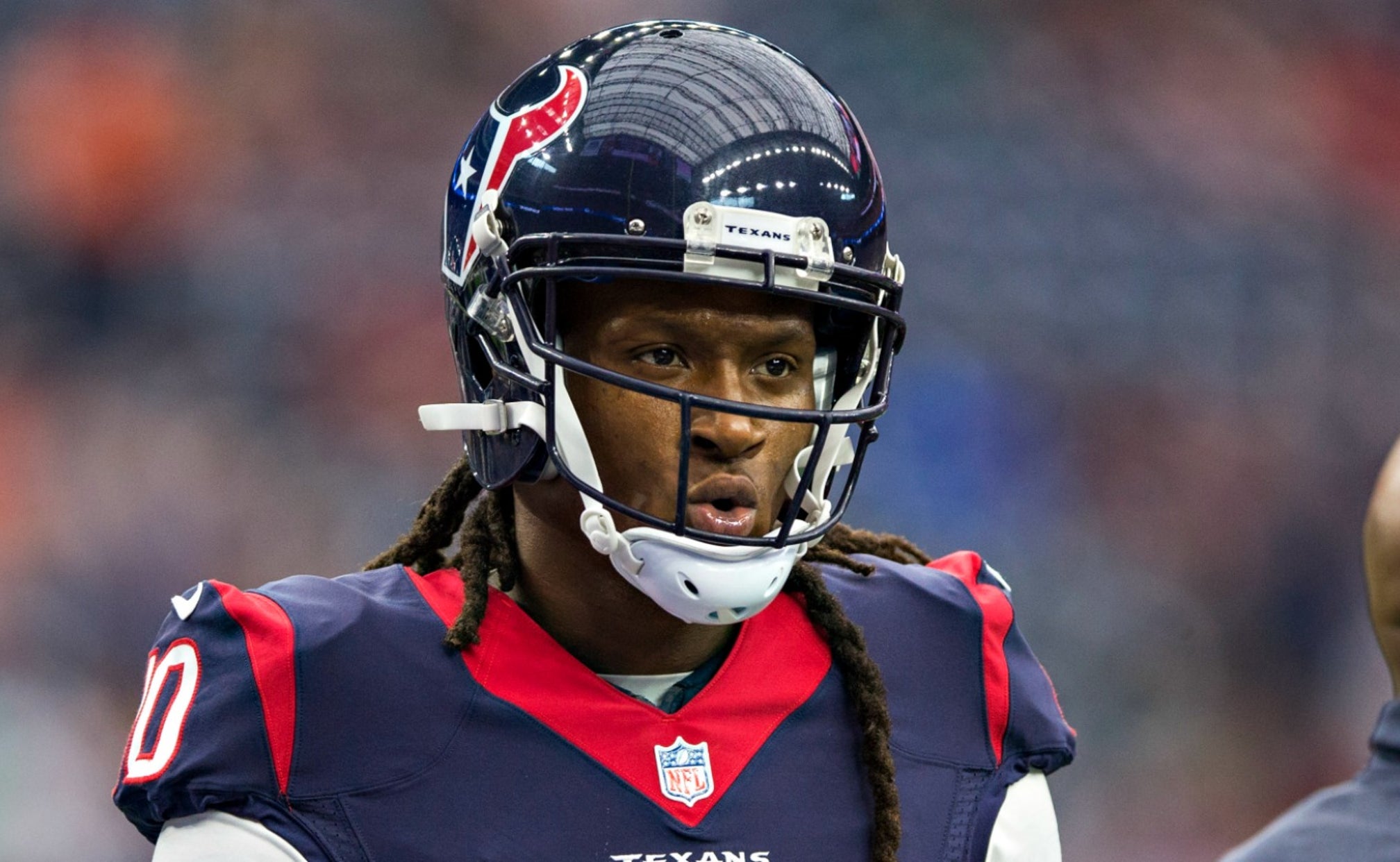 Deandre Hopkins Claims Nfl Fined Him For Wearing Kanye West S Yeezy Cleats Fox Sports