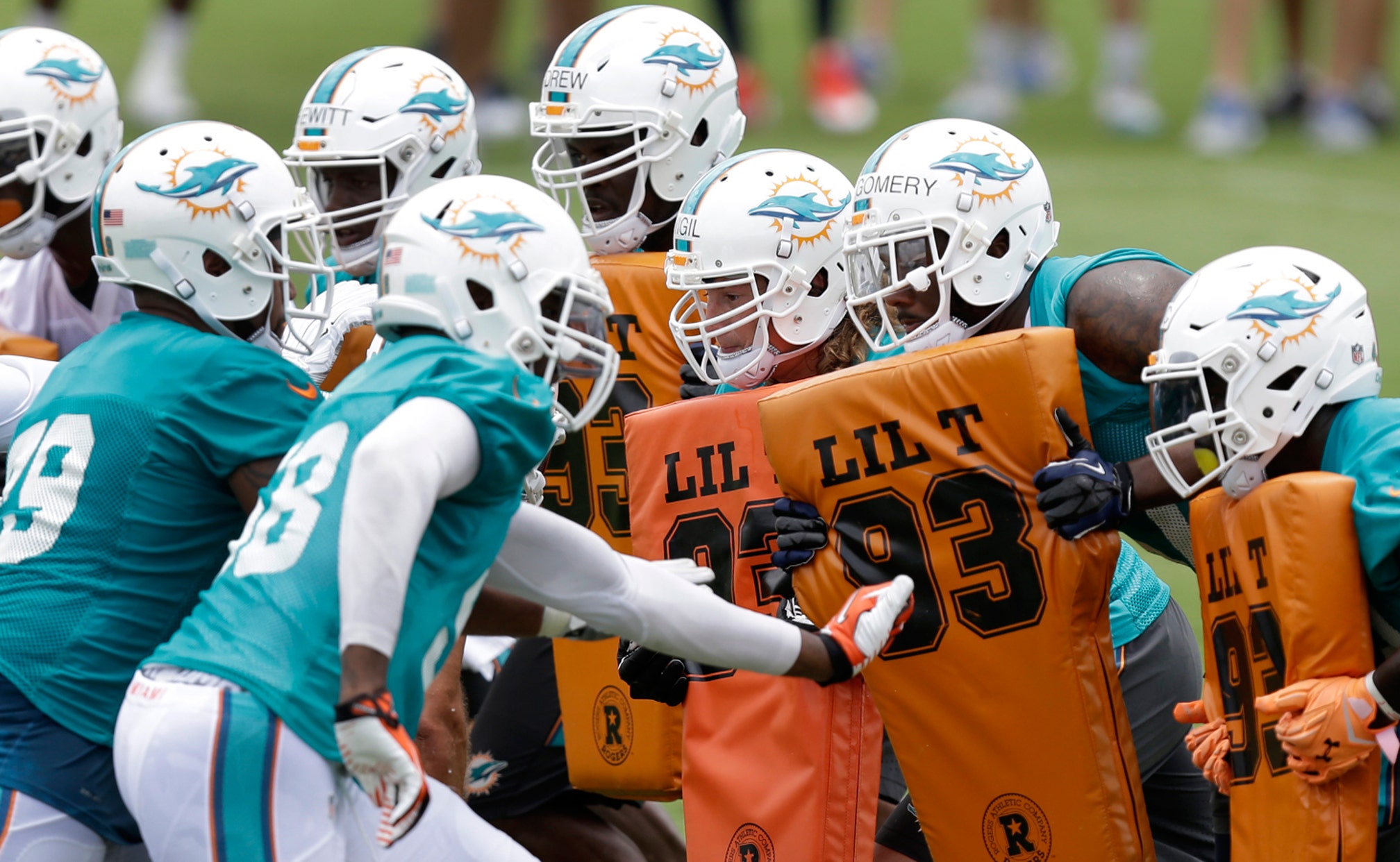 miami dolphins release first depth chart with few 1972 miami dolphins depth chart