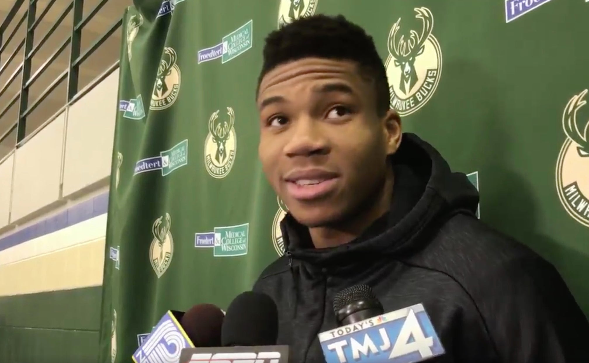 Giannis Antetokounmpo: I'd have the most All-Star votes if ...