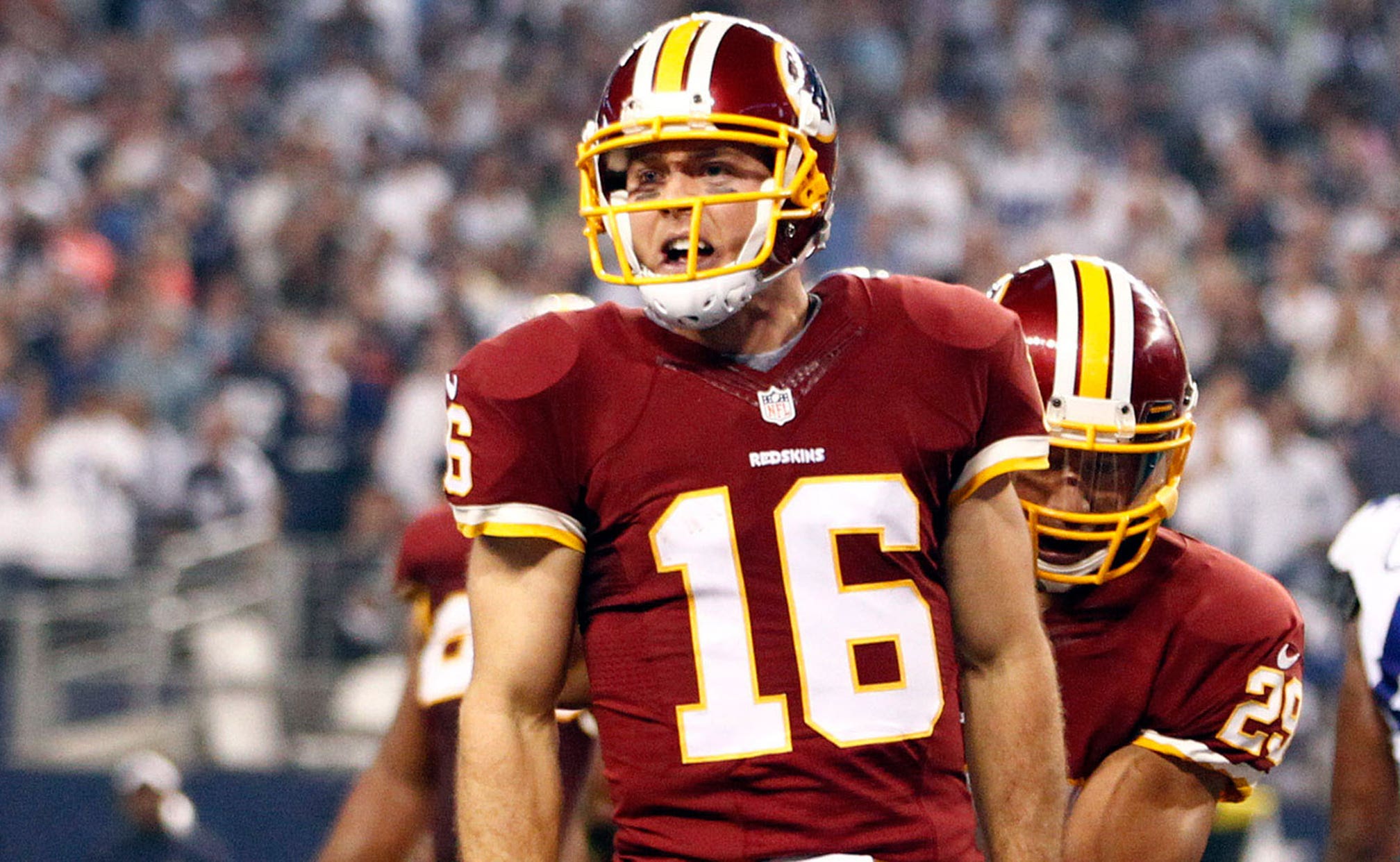 Redskins backup QB Colt McCoy is also the emergency long snapper FOX