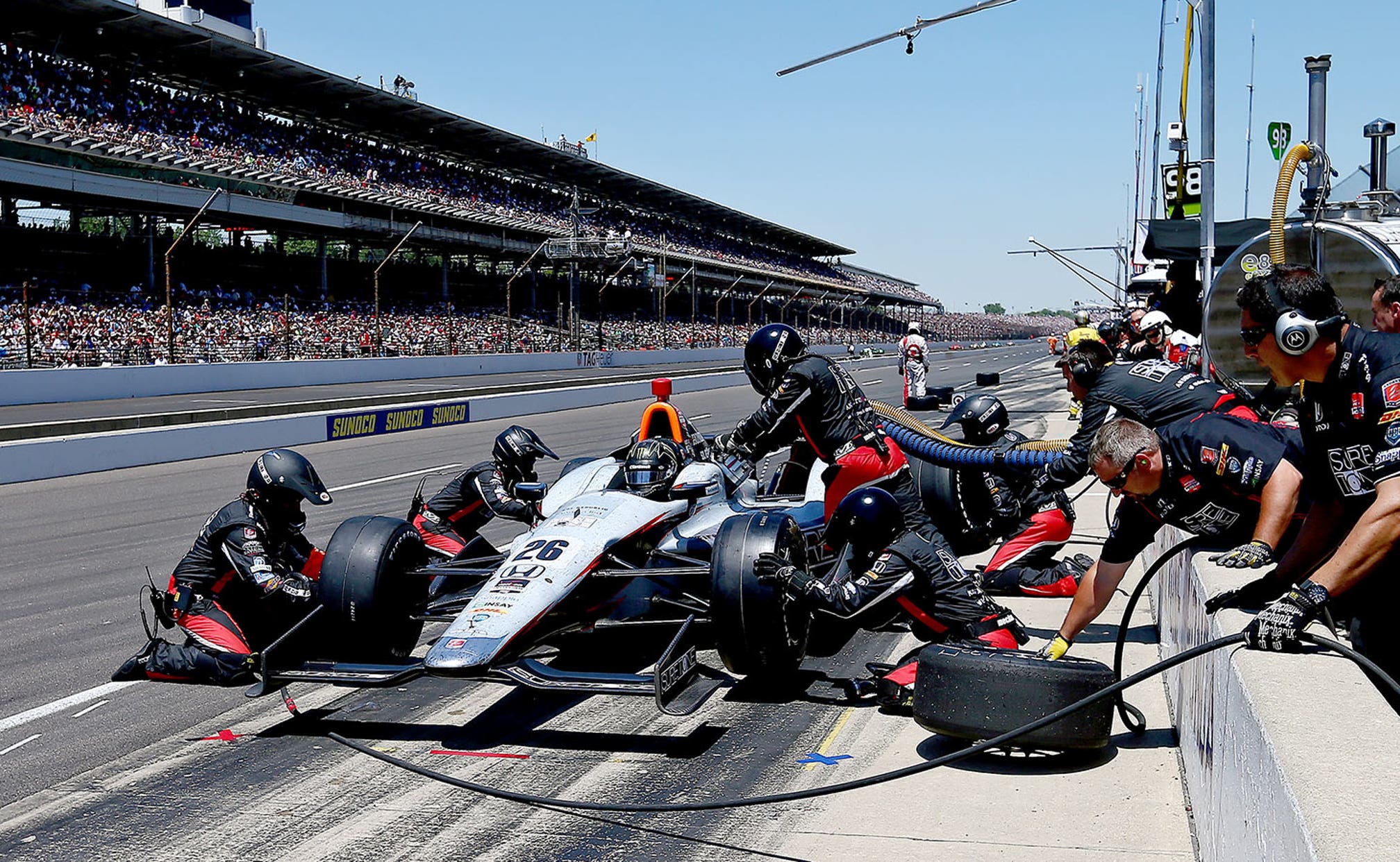 Hardware time Kurt Busch wins Indy 500 Rookie of the Year Award FOX