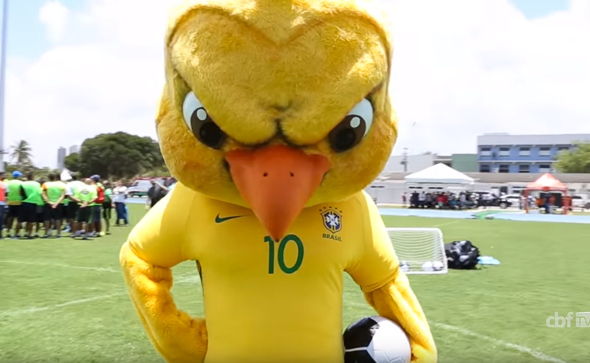 Qual animal é mascote do Brasil?