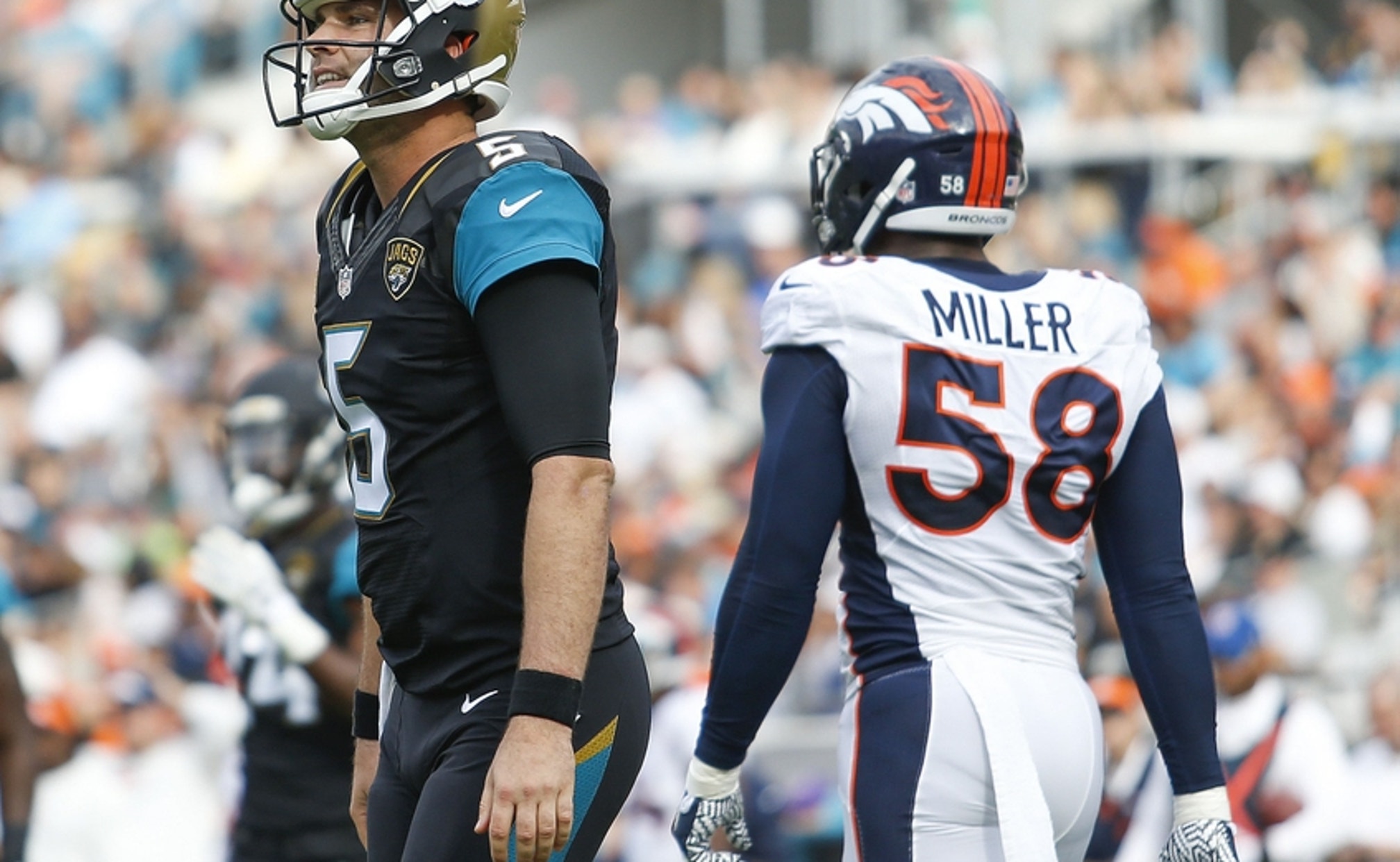Blake Bortles throws game away against Denver Broncos