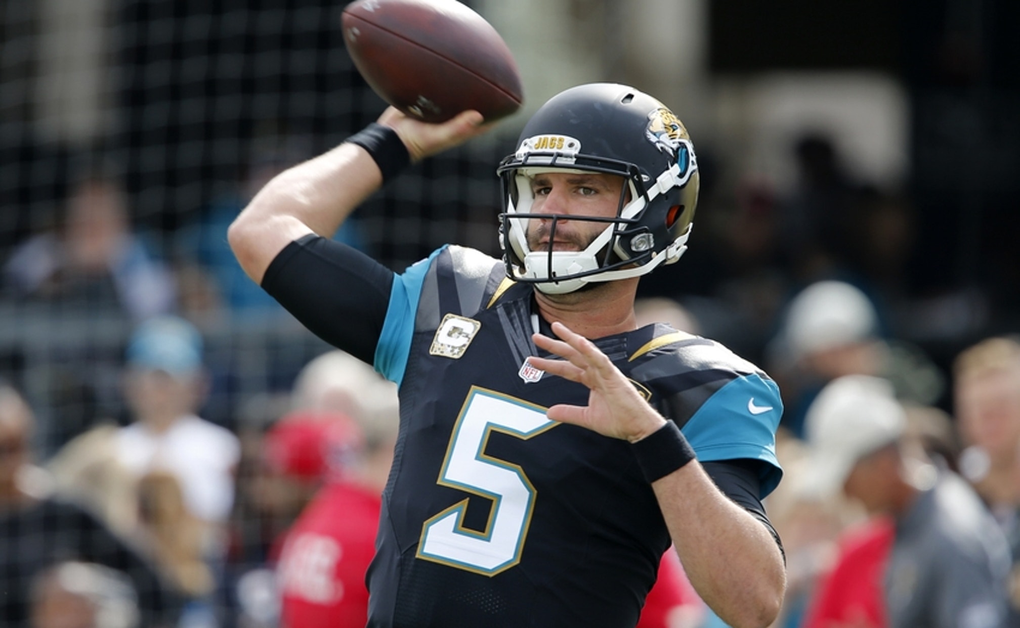 Blake Bortles pick-sixed by Kareem Jackson (Video) | FOX ...