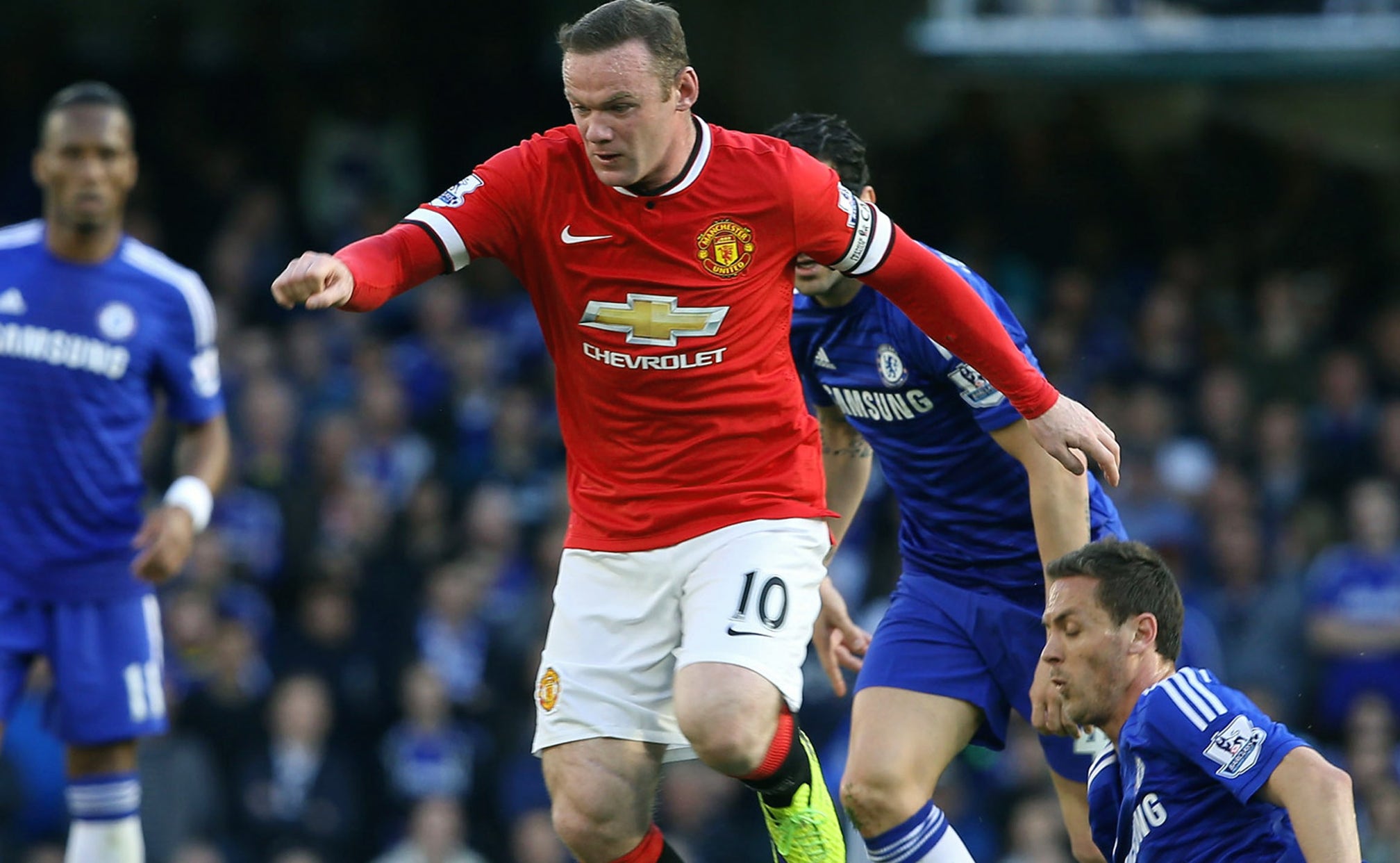 Wayne Rooney Happy With Man United Dominance Over Chelsea Fox Sports