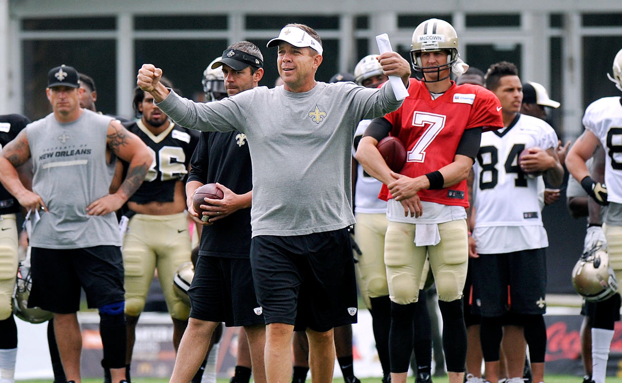 Sean Payton's son takes part in the Manning Passing Academy FOX Sports