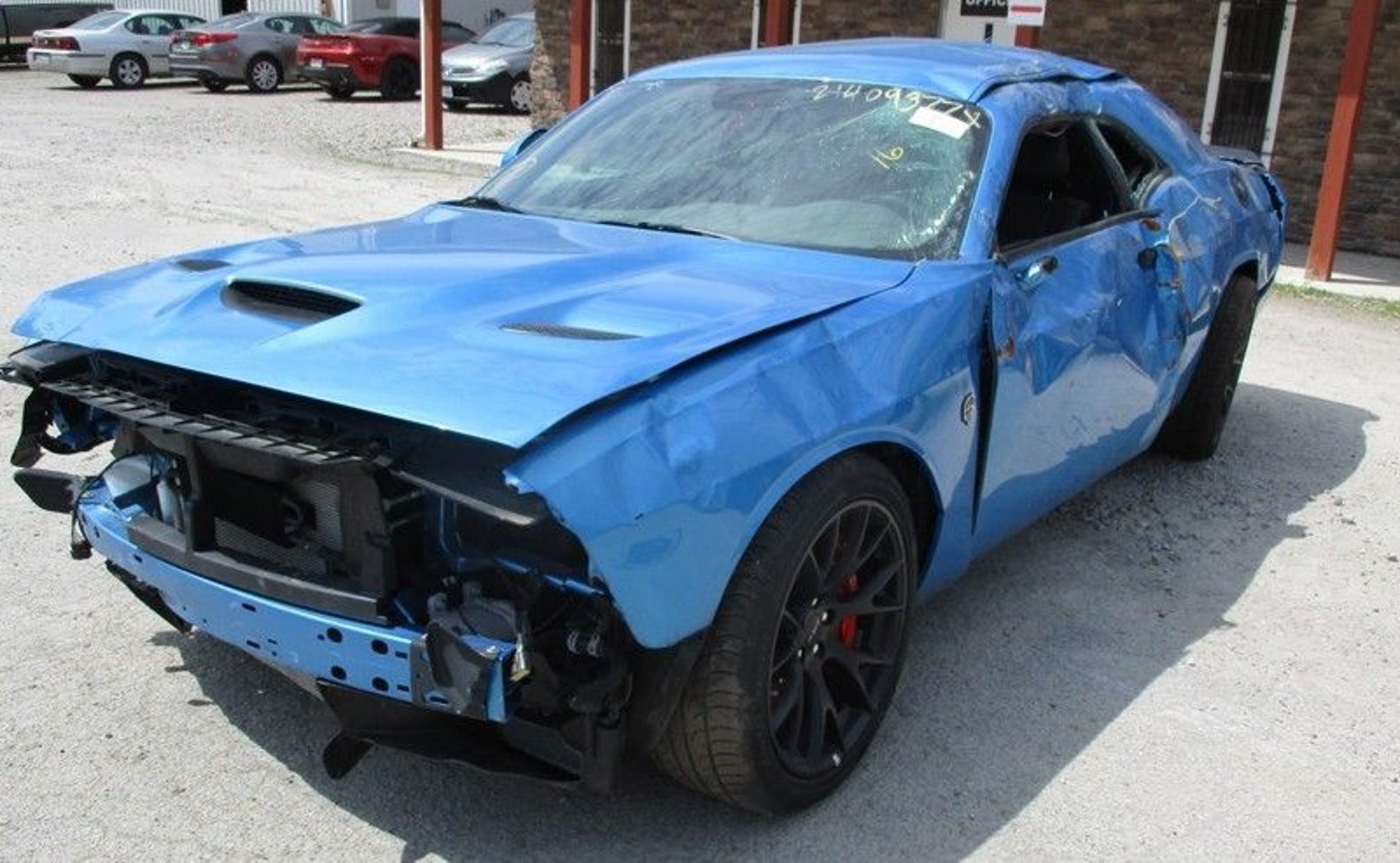 dodge hellcat for sale salvage Dodge Challenger SRT Hellcat wrecked after just 18 miles dodge hellcat for sale salvage Dodge Challenger SRT Hellcat wrecked after just 18 miles