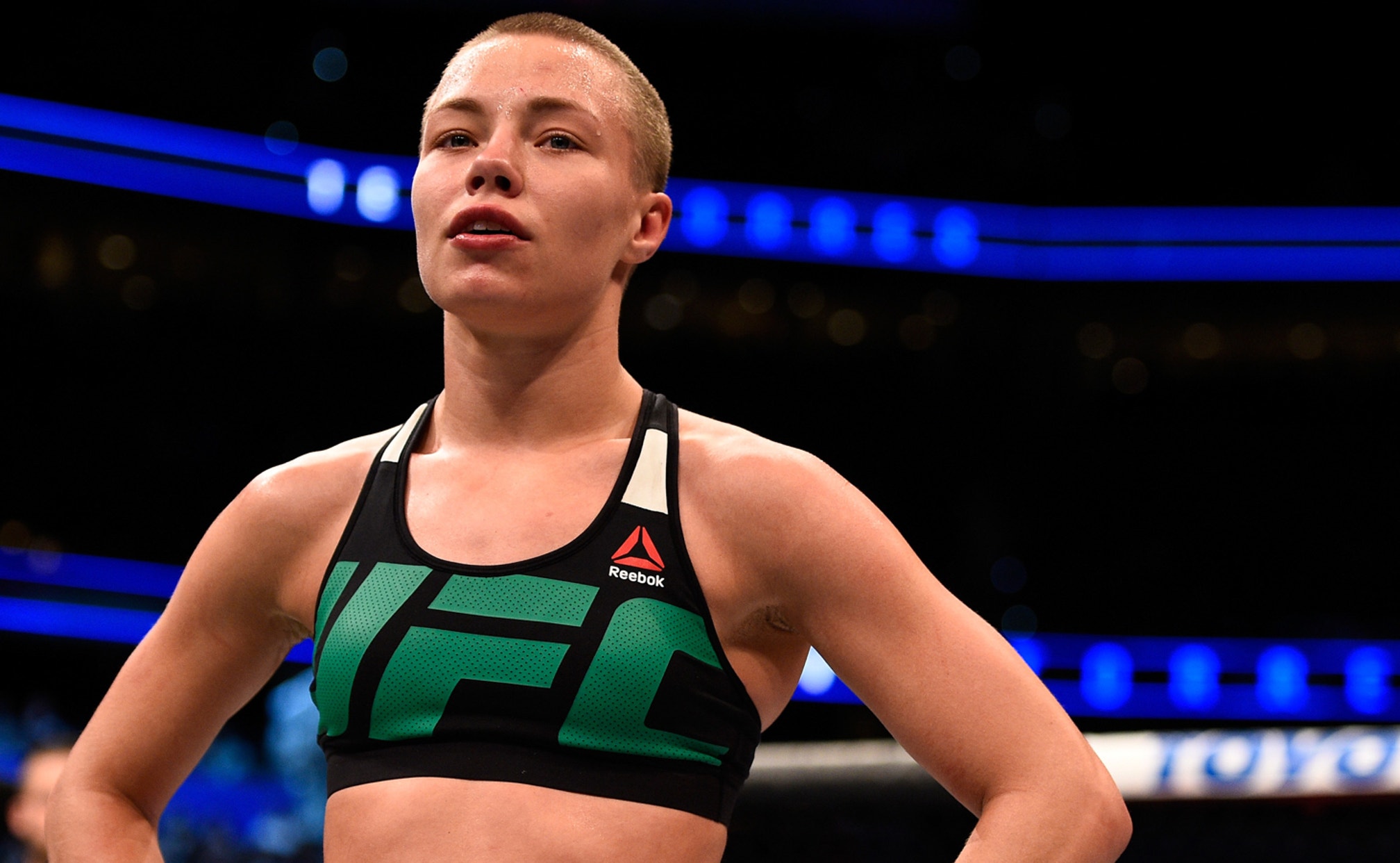 rose namajunas with hair