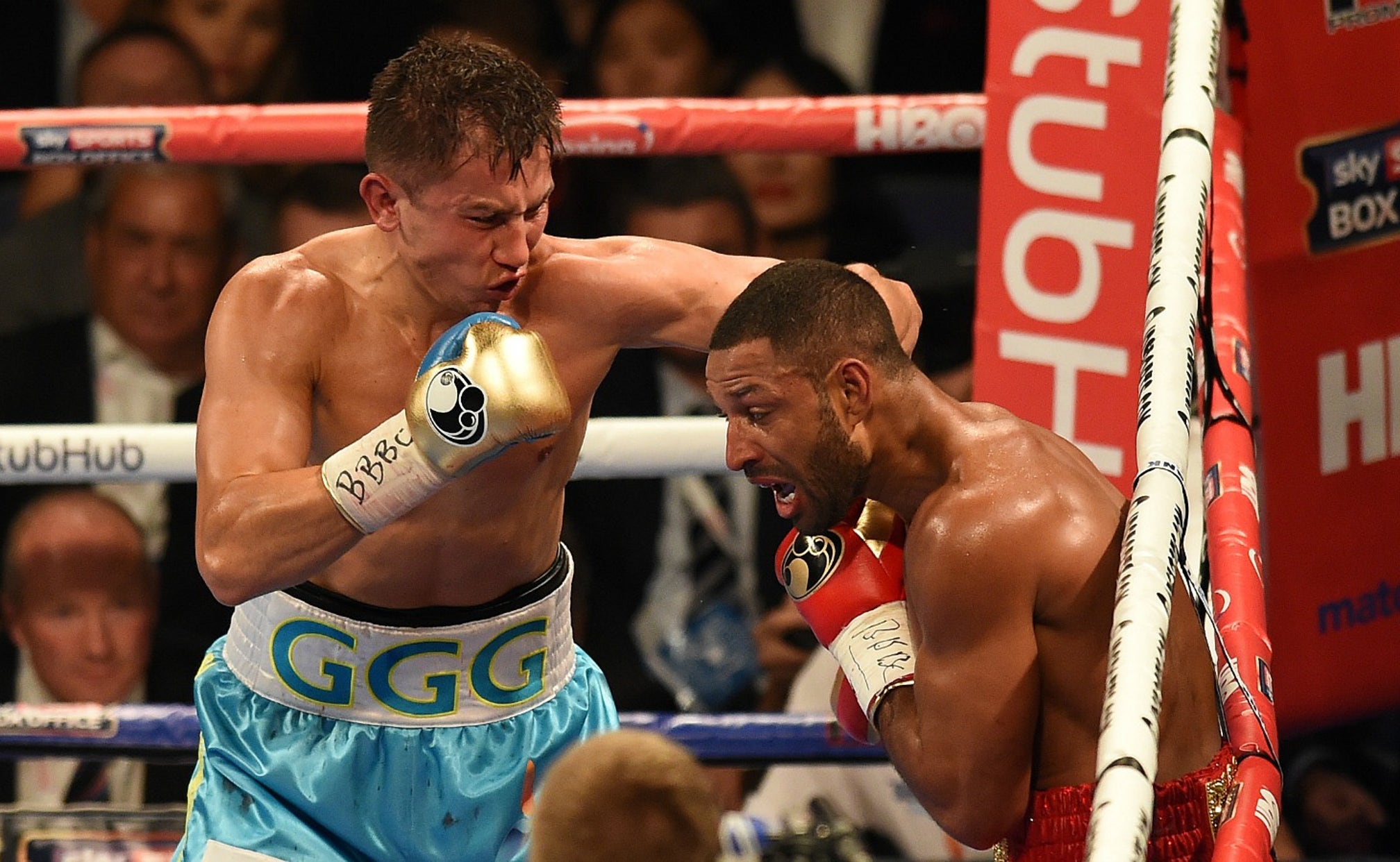 Gennady Golovkin Beats Kell Brook By Tko For 23rd Consecutive Knockout Fox Sports