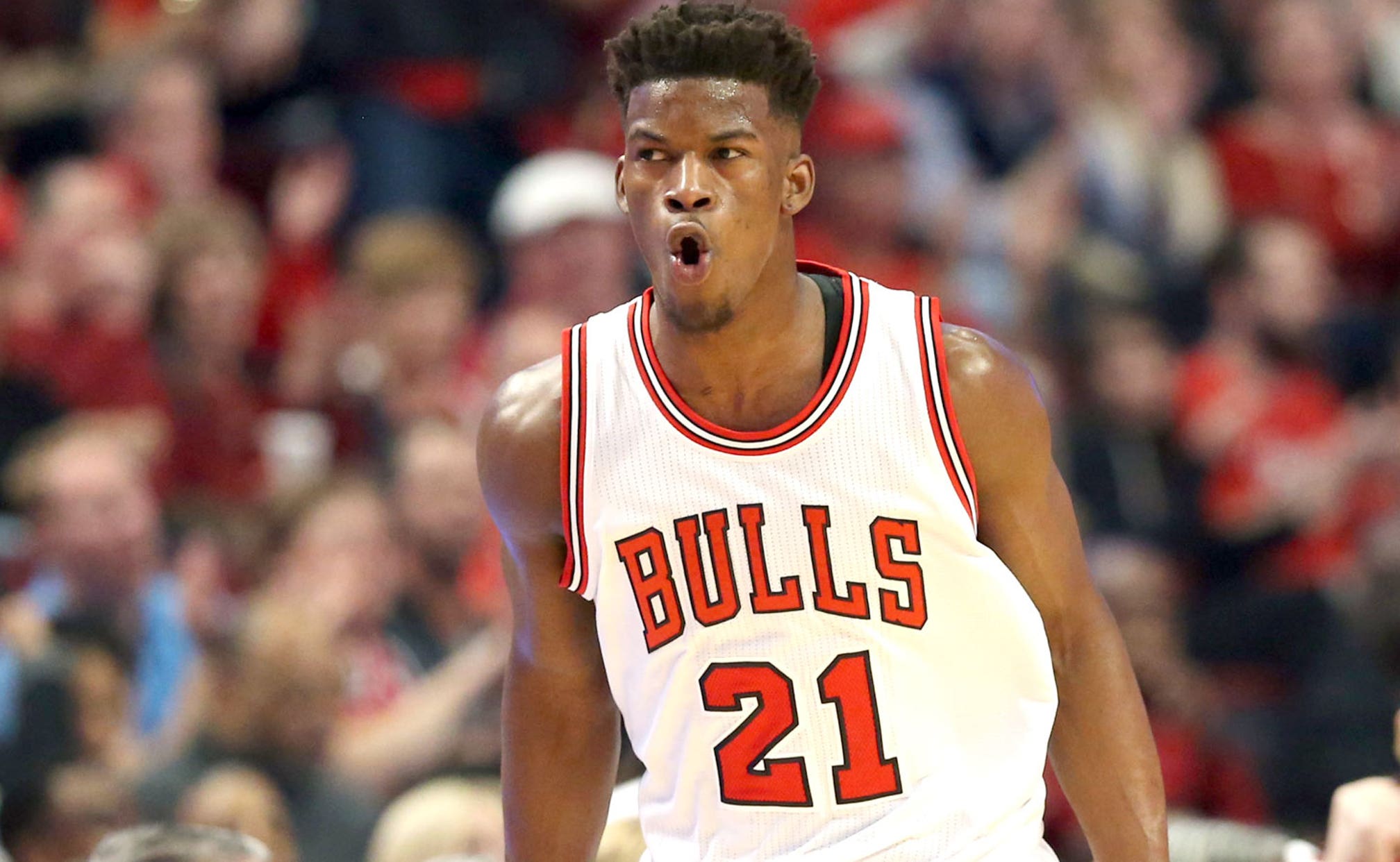 Jimmy Butler Doesn T Want Jordan Comparisons After Breaking Mj S Record Fox Sports