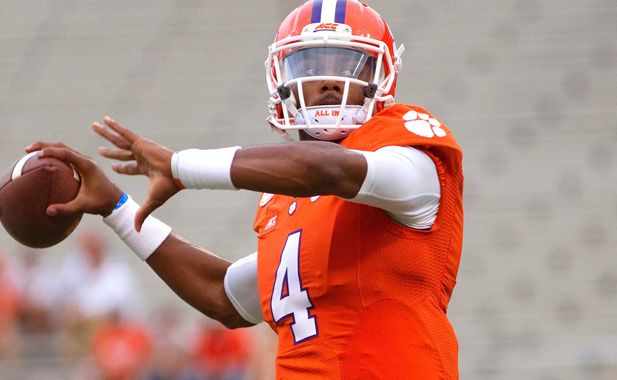 Clemson QB Deshaun Watson will miss a month with broken ...