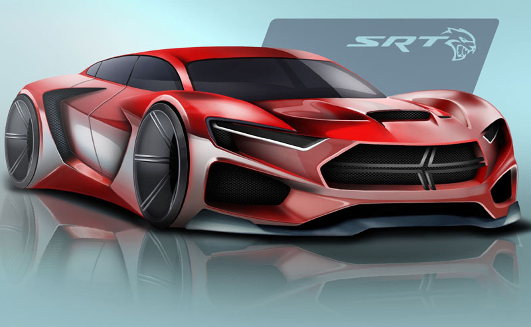 Dodge Hellcat of the future envisioned  FOX Sports