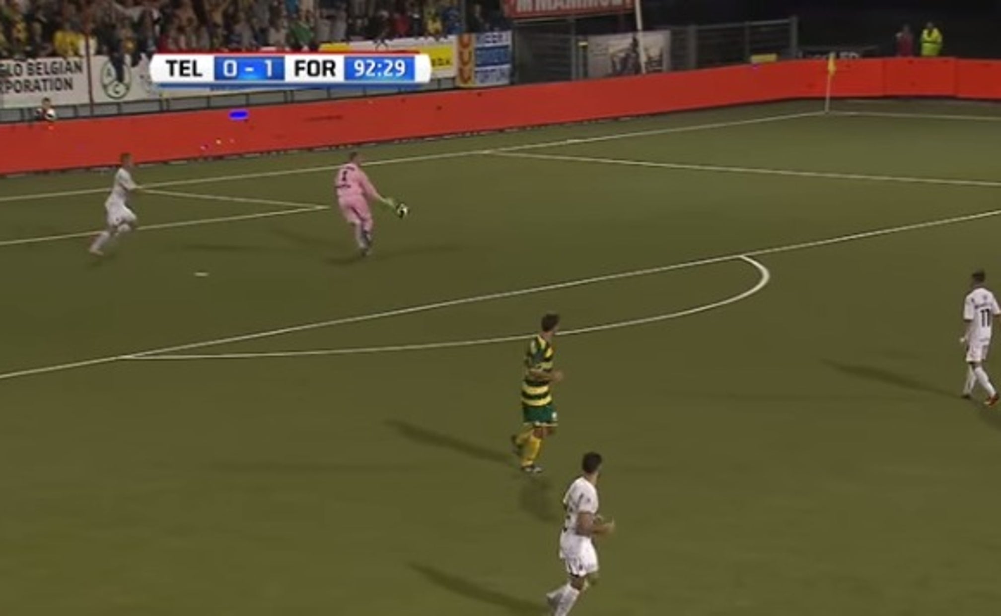 Watch this goalkeeper concede the dumbest goal FOX Sports