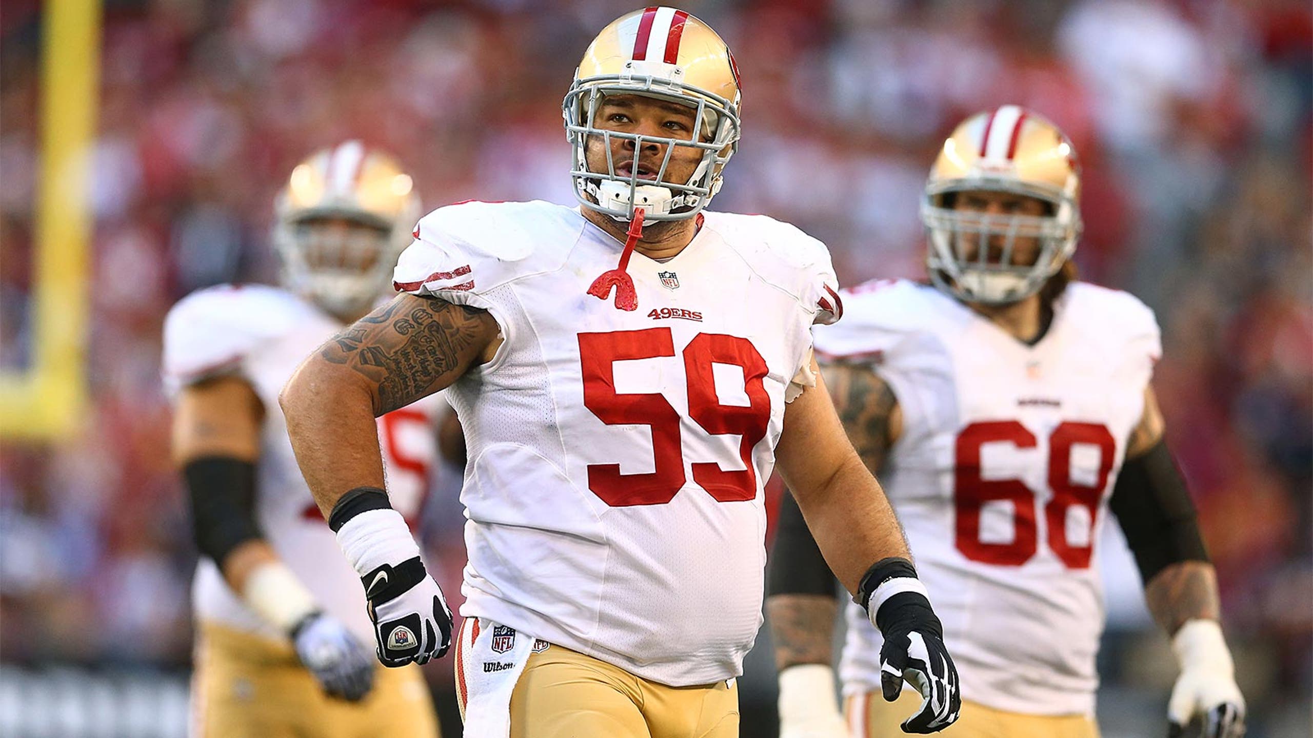 Saints bring back C Jonathan Goodwin with 1year contract FOX Sports