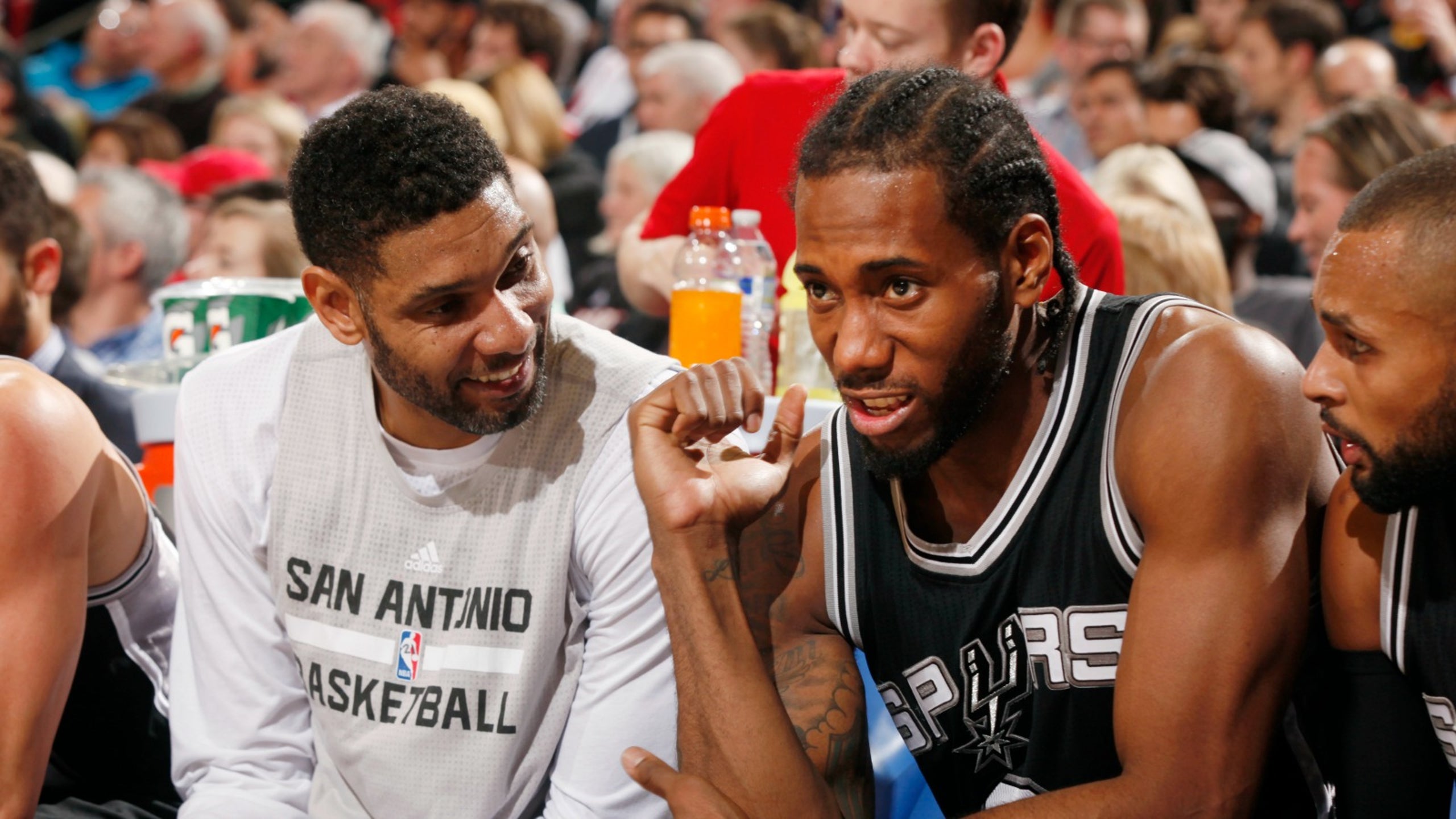 tim duncan and kawhi leonard