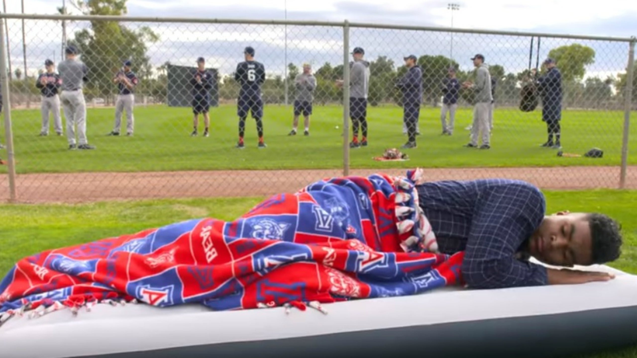 Arizona baseball team masterfully recreates classic scene from 'Major