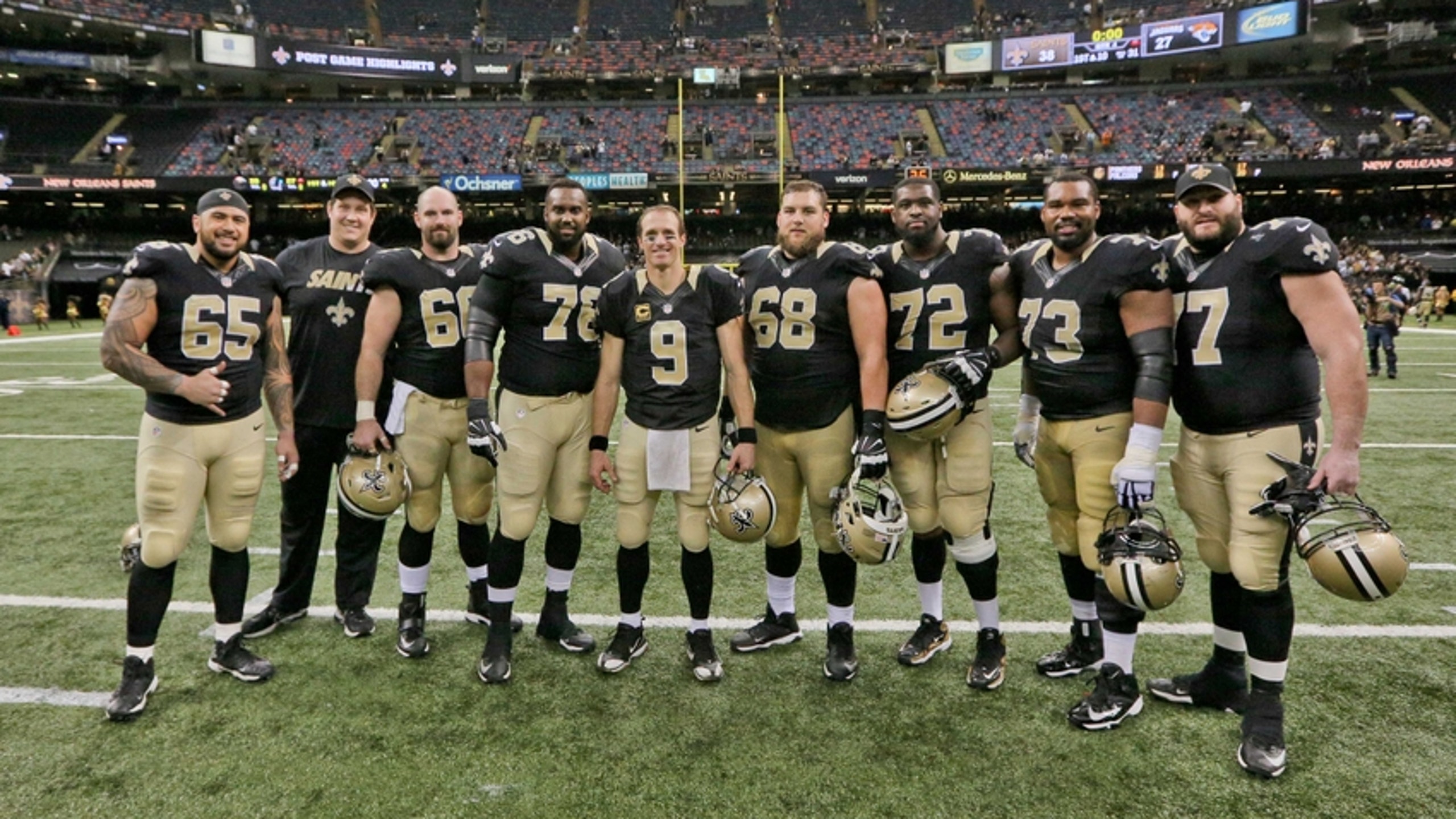 The New Orleans Saints' contract breakdown by position The offensive