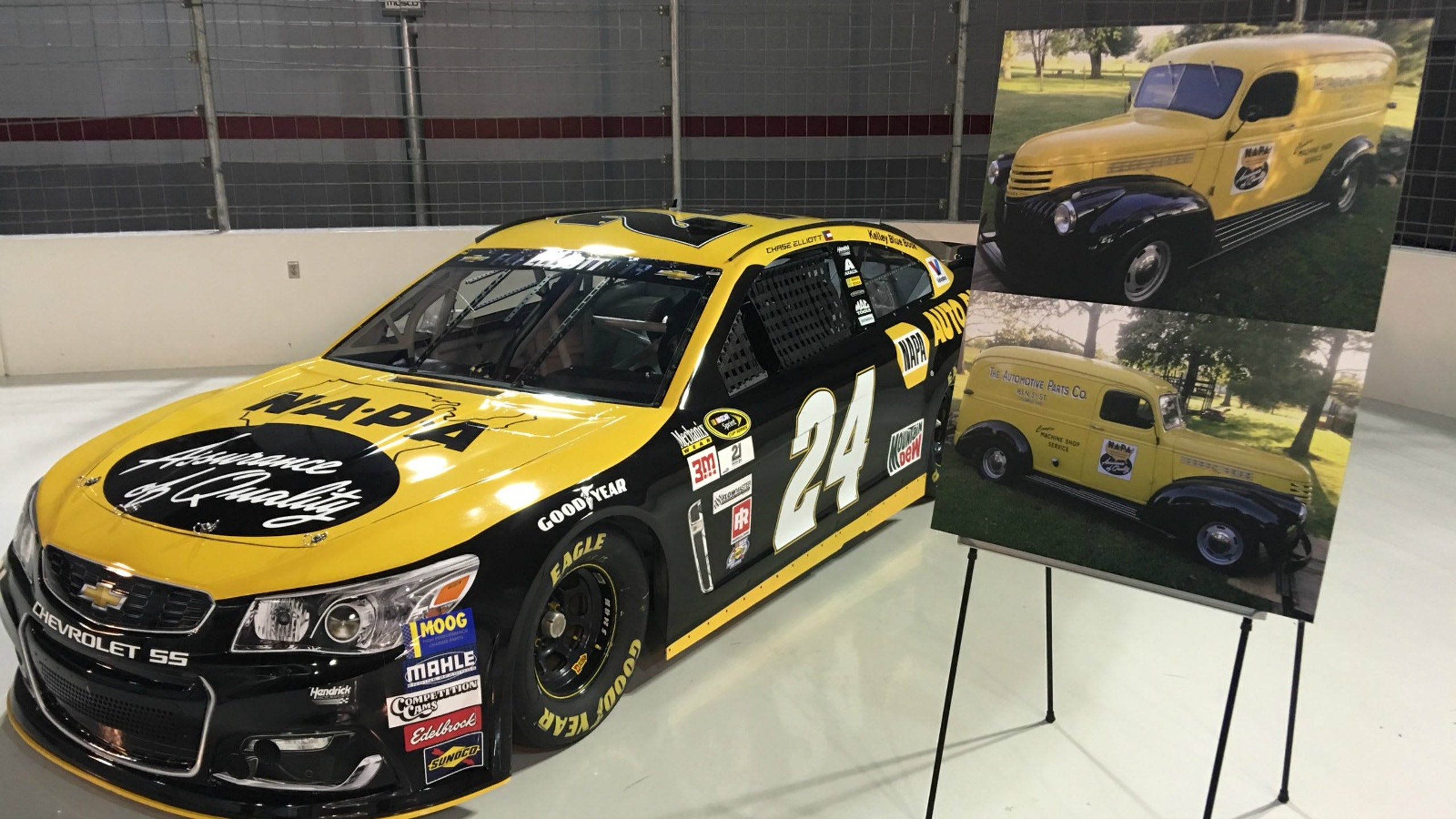 Hendrick Motorsports unveils throwback Southern 500 paint scheme for