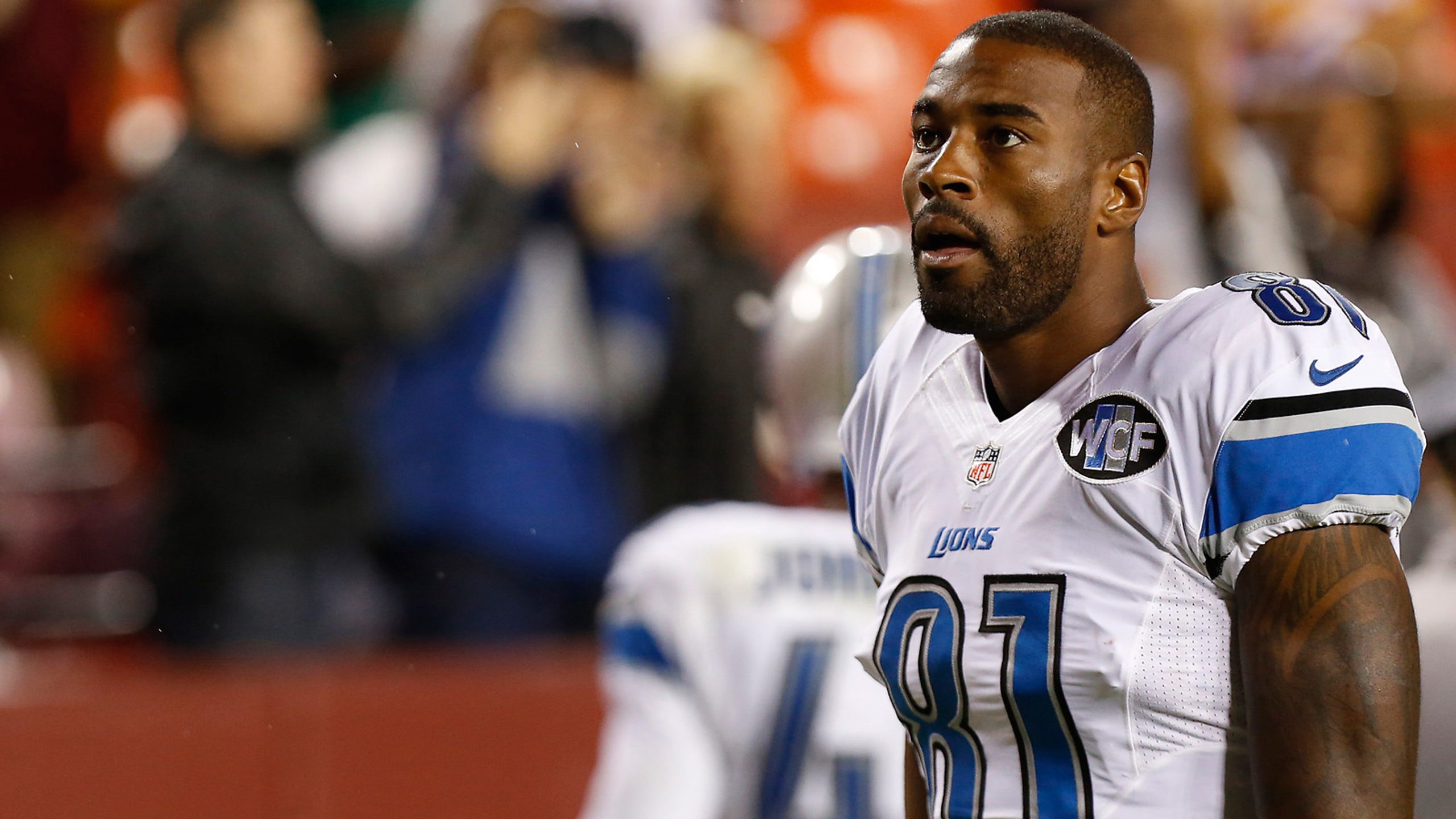 Calvin Johnson leaves London game with ankle injury FOX Sports