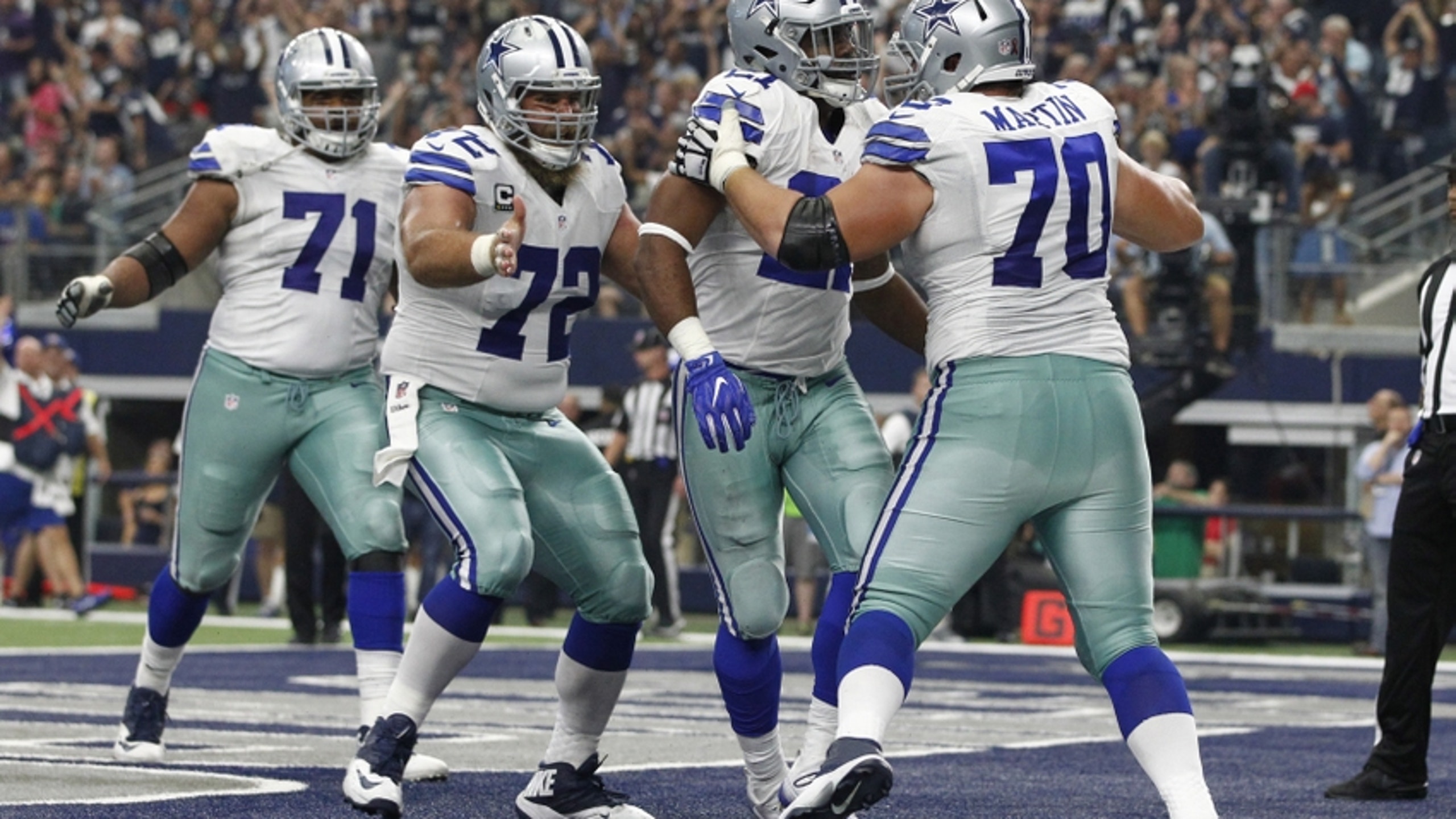 The Dallas Cowboys Offensive Line is the Real MVP FOX Sports