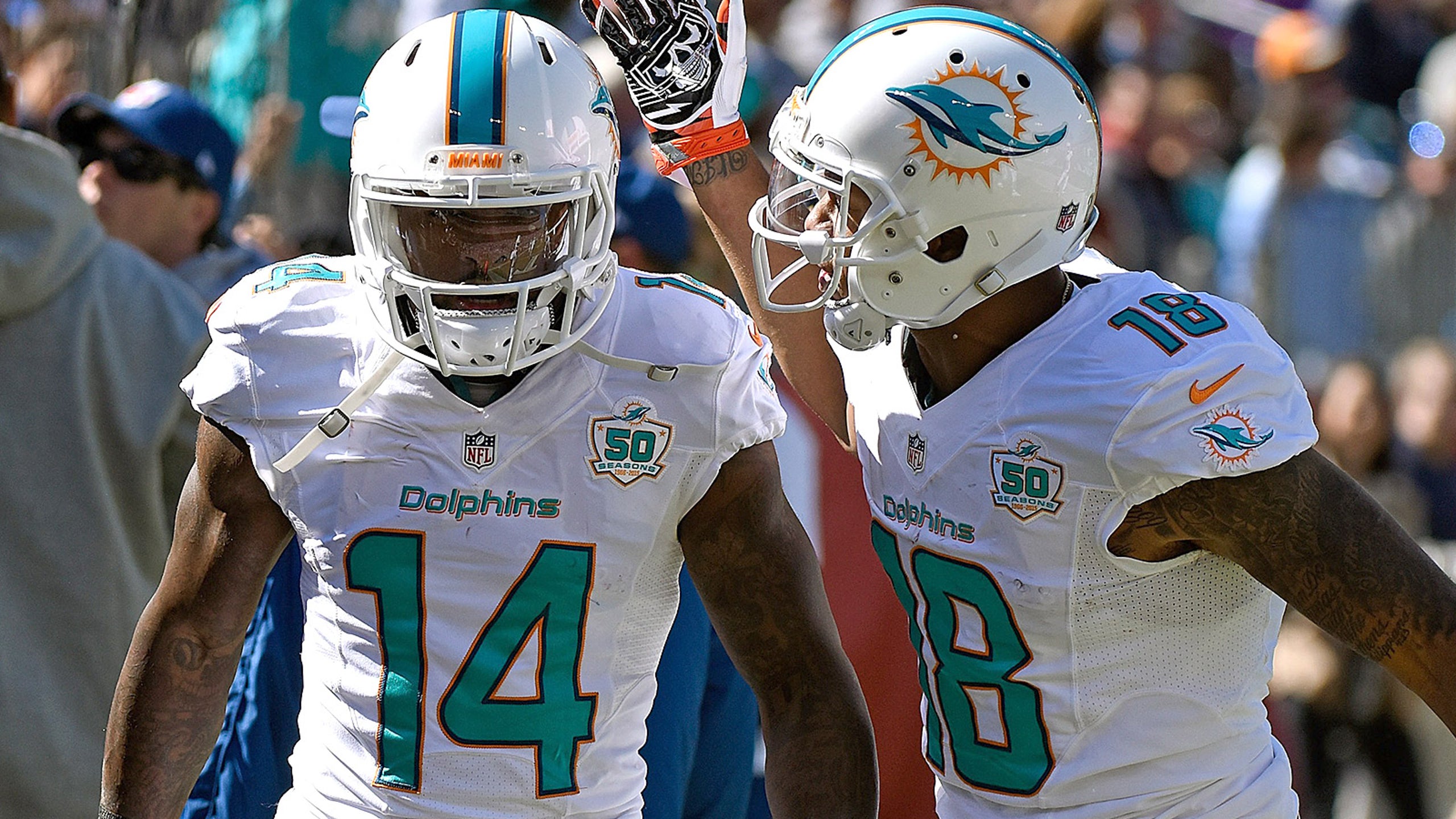 Dolphins WR duo is No. 2 in the NFL in this category FOX Sports