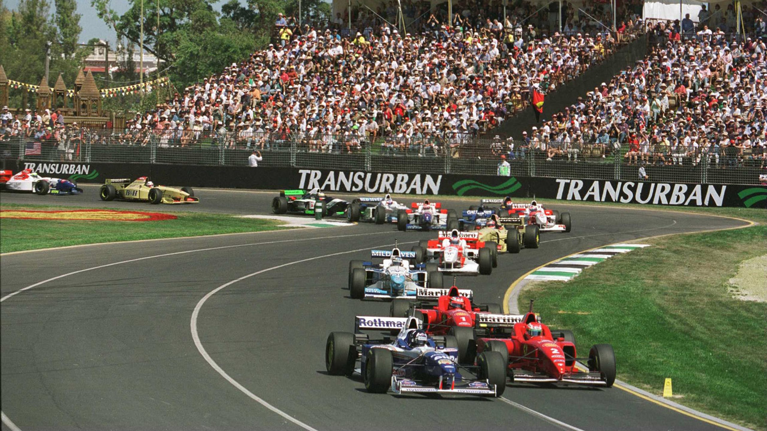 Race of firsts Remembering the 1996 Australian GP FOX Sports