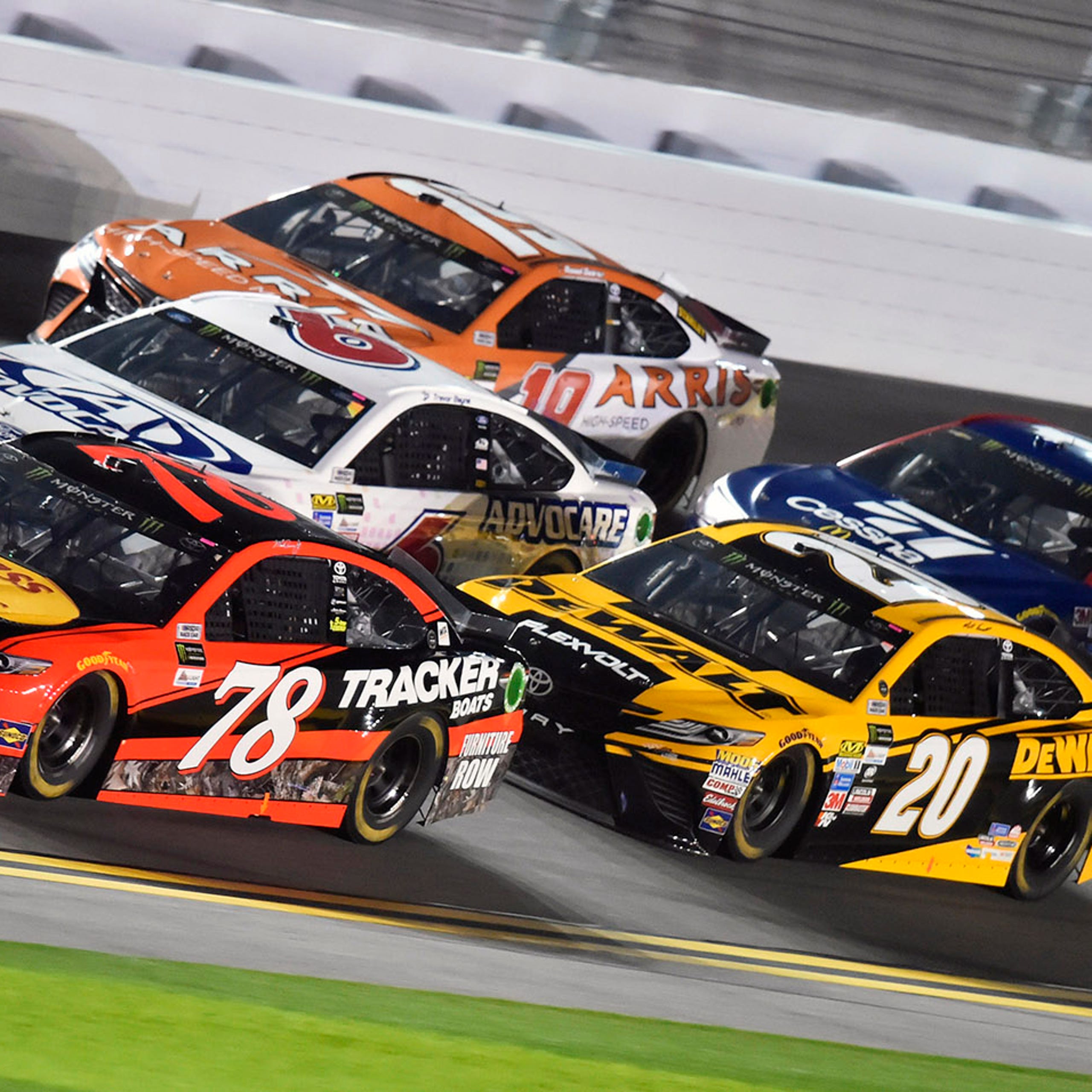 Three Cars Fail Post Race Inspection Following Can Am Duels Fox Sports