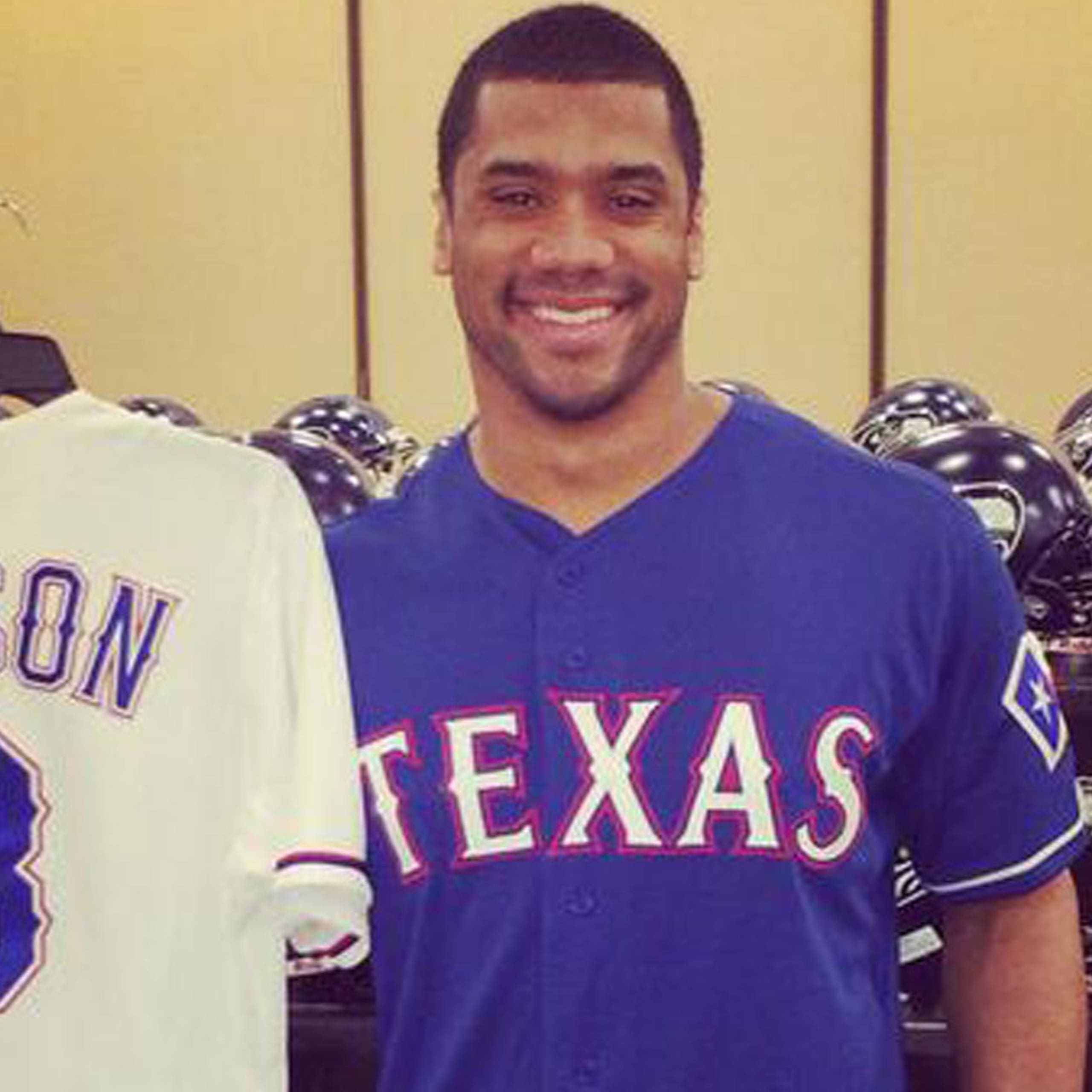 russell wilson rangers jersey