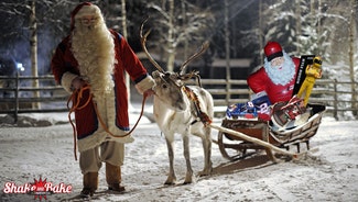 Next Story Image: Boogity, boogity, boogity: NASCAR Santa is coming to town