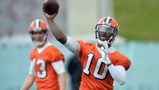 Next Story Image: Browns coach Hue Jackson says Robert Griffin is still a 'developing' quarterback