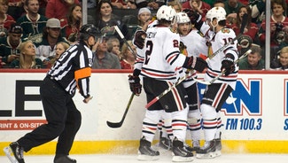 Next Story Image: Blackhawks fend off Wild, take decisive 3-0 series lead