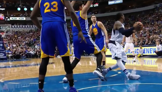 Next Story Image: How did Wes Matthews stay in the game after his leg did this?