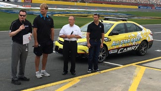 Next Story Image: Carolina Panthers' Greg Olsen thinks NASCAR deserves respect