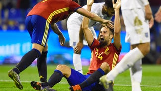 Next Story Image: Spain beat England thanks to Mario Gaspar wonder-goal