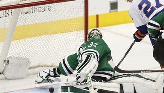 Next Story Image: Lehtonen makes 27 saves, Stars shut out Islanders 3-0