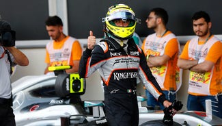 Next Story Image: Sergio Perez qualified second for F1 race, but will start seventh