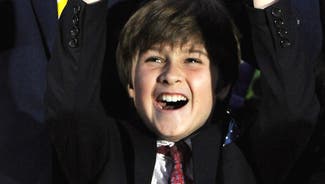 Next Story Image: Trainer Bob Baffert's son steals show at Kentucky Derby