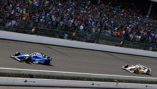 Next Story Image: Helio Castroneves finishes second at the Indianapolis 500, again