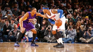 Next Story Image: Carmelo Anthony scores 31 points to lead Knicks over Lakers