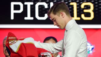 Next Story Image: NHL Draft: Panthers select goaltender Spencer Knight with 13th overall pick