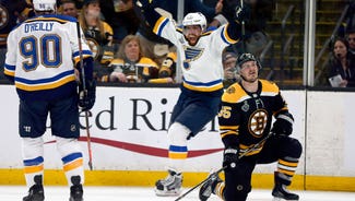 Next Story Image: Road warrior Blues embrace opportunity to win Cup Final Game 7 in Boston